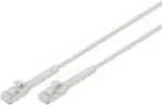 DIGITUS CAT 6A F-FTP kampinis pataisos kabelis, varis, 2 m, pilka (DK-1632-A-020B)
