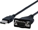 Laidas Serial USB į RS-232 Exsys EX-13001, 1,8 m, FTDI mikroschema