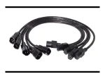 APC maitinimo laidas C13 - C14 (AP9890), 0,6 m, 5 vnt. rinkinys