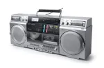 MUSE Boombox M-380 GBS sidabrinis