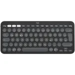 Logitech Pebble Keys 2 K380s - belaidė klaviatūra - Bluetooth LE - QWERTZ - voki&scaron;kas i&scaron;dėstymas - Tonal Graphite (920-011795)