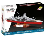 Konstruktorius Cobi Battleship Tirpitz 593 detalės