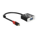 Vaizdo kabelio adapteris DeLOCK 62994 USB Type-C į VGA 0,2 m juodas
