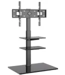 Grindinis TV stovas ONKRON TS5550-B 32&ndash;65 colių, 30 kg, VESA 100x100&ndash;600x400