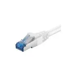 Wentronic Goobay CAT 6a Patch laidas, S/FTP (PiMF), baltas, 2 m - LSZH halogenų neturintis, varinis (93749)