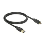USB laidas DeLOCK 83717 USB 3.2 Gen 2 1m USB A USB C juodas