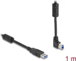 DeLOCK USB 3.0 kabelis, A tipo ki&scaron;tukas &ndash; B tipo ki&scaron;tukas, 90&deg; kampu, 1 m