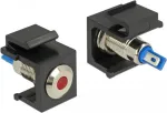 Delock 86464 Keystone LED, raudonas, 6 V, plok&scaron;čias