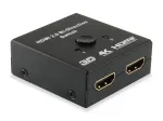 EQUIP 332723 HDMI dviejų krypčių jungiklis/skirstytuvas