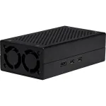Raspberry Pi RB-ALUCASEP5-M2 Juodas dėklas