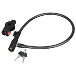 Hama 00178109 kabelinė spyna juoda 650 mm