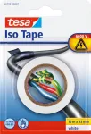 Izoliacinė juosta TESA 56193-00001-22, PVC, 10 m, 15 mm, balta