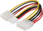 Maitinimo laidas ShiverPeaks 13,30 cm modelis 78231-HQ PC PSU jungtims