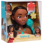 Disney Princess - Vaiana Stiliavimo Galva, Makiažo ir &Scaron;ukuosenų Galva
