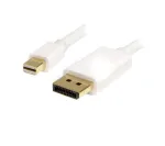 StarTech.com 2m Mini DisplayPort į DisplayPort 1.2 laidas - 4K x 2K UHD Mini DisplayPort į DisplayPort adapterio laidas - Mini DP į DP laidas monitoriui - mDP į DP keitiklio laidas