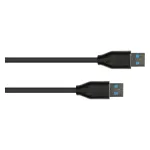 Good Connections 2831-AA010S - 1 m - USB A - USB A - USB 3.2 Gen 2 (3.1 Gen 2) - 10000 Mbit/s - Juoda