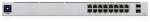 UBIQUITI NETWORKS UniFi Switch 16x Gigabit eterneto prievadai, įskaitant 8x 802.3at PoE+ prievadus