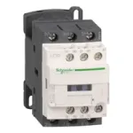 APC Schneider Electric LC1D12BD TeSys D kontaktoriaus, 3P, 12A AC-3, 24V DC ritė, 1NO+1NC pagalbiniai, varžtiniai gnybtai