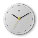 Braun BC 26 W-DCF White Radio Controlled Wall Clock (67685)