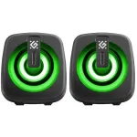 Defender PC Speakers J1 2.0 6W LED USB Black