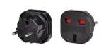 iLike UK/EU Charger Adapter Black
