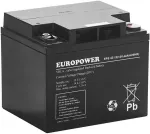 Europower AGM Battery EPS Series 12V 42Ah (8-12 Year Lifespan)
