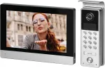 ORNO OR-VID-ME-1056FHD/B 7 colių belaidis vaizdo domofonas su Full HD 1080p lauko skydeliu, juodas