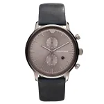 ARMANI AR0388 Vyri&scaron;kas Nerūdijančio Plieno Chronografo Laikrodis 43 mm