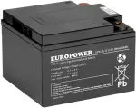 Europower AGM Battery EPS Series 12V 28Ah (8-12 Years Life)