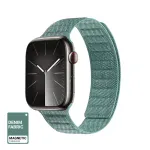 Crong Melange Magnetic Strap, skirta Apple Watch 44/45/46/49 mm (Turquoise Melange)