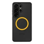 Tactical nugarėlės dangtelis MagForce Hyperstealth 2.0, skirtas Samsung Galaxy S26 Ultra, juodas/geltonas