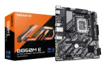 Micro-ATX pagrindinė plok&scaron;tė GIGABYTE B860M E &mdash; LGA 1851, skirta Intel Core Ultra, DDR5 iki 8800 MHz (O.C), 2&times;PCIe 4.0 M.2, 1GbE