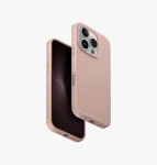 UNIQ Lino Hue iPhone 16 Pro 6.3 inch Magclick Įkrovimo Dėklas Rožinis