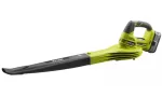 Ryobi RBL1820S40F ONE+ lapų pūstuvas su akumuliatoriumi 18 V, 4,0 Ah akumuliatorius ir įkroviklis, juodas, žalias