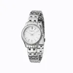 Pierre Cardin CF.0601.SJ moteri&scaron;kas kvarcinis laikrodis &ndash; 30 mm nerūdijančio plieno, sidabrinis ciferblatas