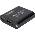 POWER PLANT CA914142 HDMI fiksavimo įrenginys 4K 30Hz USB 3.0