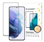 Wozinsky Samsung Galaxy S22 Plus grūdinto stiklo apsauga visam ekranui &ndash; 9H, 0,33 mm, 2.5D, oleofobinė, be burbuliukų, suderinama su ultragarsiniu pir&scaron;to atspaudu