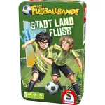 SCHMIDT SPIELE DIE FUSSBALLBANDE: Stadt, Land, Fluss &ndash; Futbolo tematikos žodžių žaidimo bloknotas