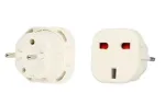 iLike UK/EU įkroviklio adapteris baltas - kompakti&scaron;kas 10.5W USB sieninis įkroviklis, EU ki&scaron;tukas, 2.1A, apsauga nuo perkrovos