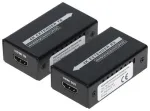 HDMI Extender Over Ethernet 4K 60m Mini siųstuvas ir imtuvas