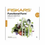 Fiskars Functional Form 24 dalių stalo įrankių rinkinys, matinis nerūdijantis plienas