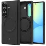 Spigen AirSkin Aramid MagSafe dėklas, skirtas Samsung Galaxy Z Fold 8 Ultra &ndash; matinė juoda