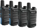 ALBRECHT Tectalk 4 Team PMR446 4 vienetų rinkinys su dėklu