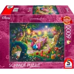 Schmidt Spiele Thomas Kinkade Disney Dreams Collection Alisa Stebuklų &scaron;alyje Mad Hatter's Tea Party dėlionė, 6000 detalių