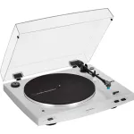 Patefono automatinė diržinė pavara Audio-Technica AT-LP3XBTWH balta
