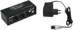 EUROLITE DXT-ME PRO DMX sujungėjas 2x3-Pin XLR į 1x3-Pin XLR i&scaron;, HTP/LTP/Merge režimai, 512 kanalų, metalinis korpusas, 9-12V DC 70064868