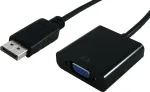 SECOMP STANDARD DisplayPort į VGA adapterio kabelis, DP male į VGA female, 1 m, juodas (S3201-10)