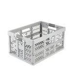 keeeper Folding Box ben 45 L Nordic Grey &mdash; sulankstoma laikymo dėžė, iki 50 kg apkrova, 54 x 37 x 28 cm