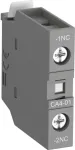 ABB CA4-01 pagalbinis kontaktų blokas 1NC, priekinis montavimas, varžtiniai gnybtai 1SBN010110R1001