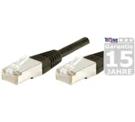 EXERTIS CONNECT CAT.6 F/UTP lauko komutacinis kabelis, juodas, 1,0 m 845039